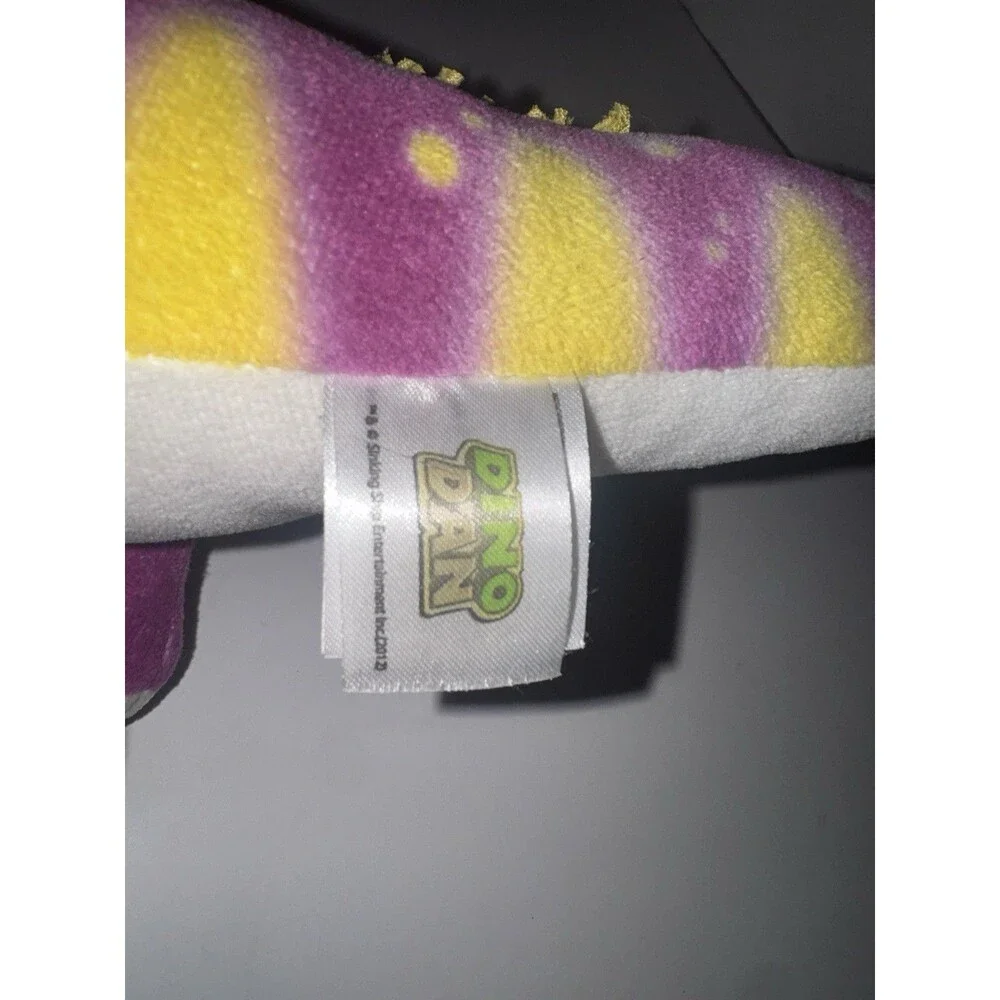 Dino Dan Fiesta Brachiosaurus Plush 24” Purple Yellow Nick Jr Rare 2012